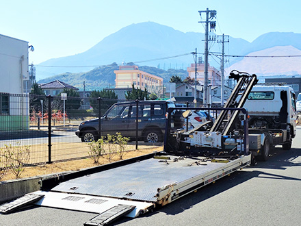 二輪車専門のレッカーサービス